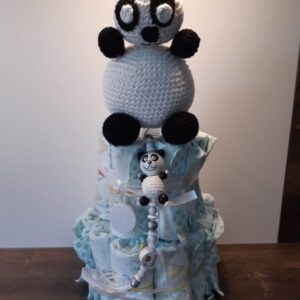 windeltorte-panda-design