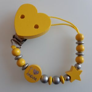 schnullerkette-gelb