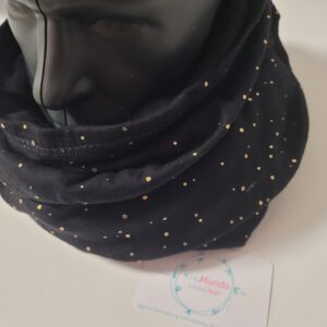 schlauchschal-punkte-schwarz